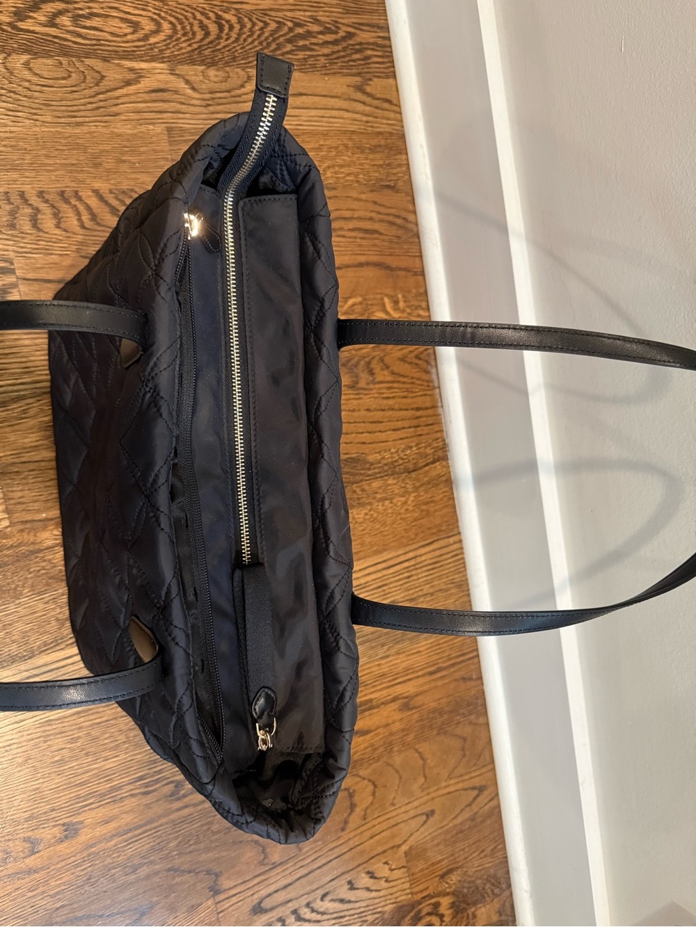 kate spade Quilted Black Tote Bag - Picture 2 of 9